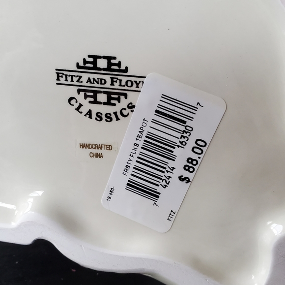 Fitz and Floyd Teapot - Picture 3 of 3